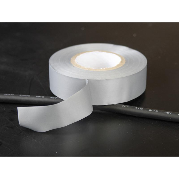 Faithfull PVC Electrical Tape Grey 19mm x 20m