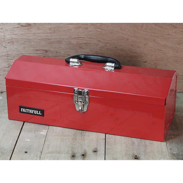 Faithfull FAITBB16 Metal Barn Toolbox 42cm (16in)