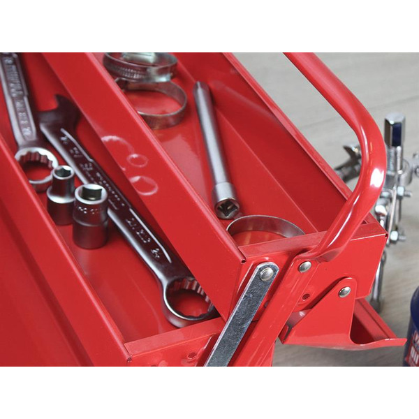 Metal Cantilever Toolbox - 5 Tray 40cm (16in)