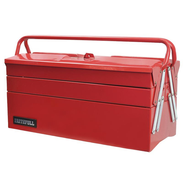 Metal Cantilever Toolbox - 5 Tray 49cm (19in)