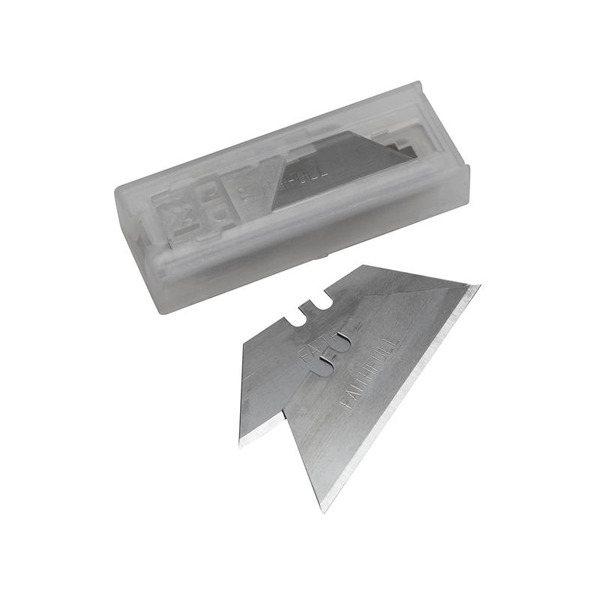 Faithfull Heavy-Duty Trimming Knife Blades (Dispenser 10)