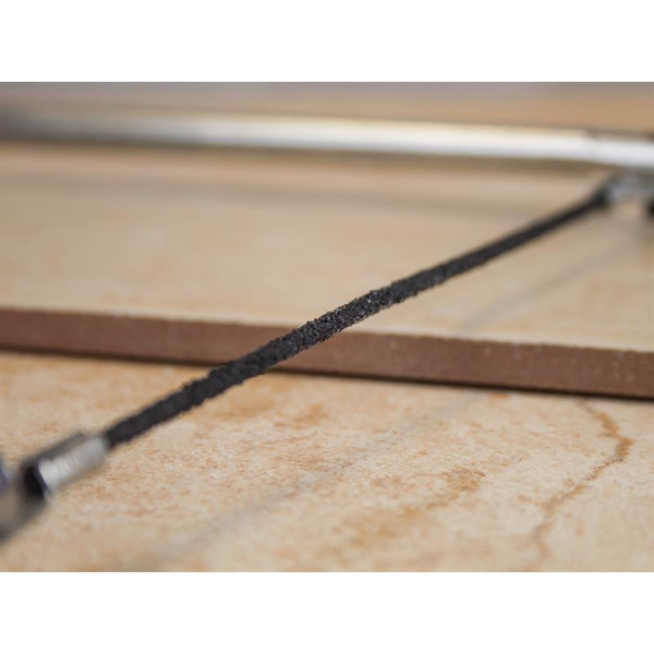 Faithfull Tile Rod Saw Soft Grip Handle 150mm