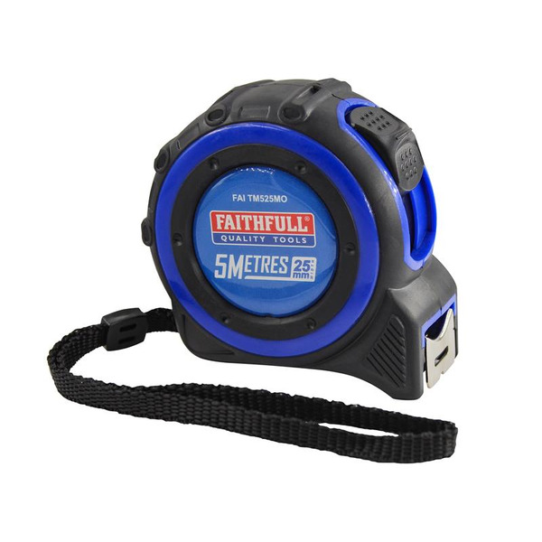 Faithfull Trade Tape Measure 5m (Width 25mm) (Metric Only)