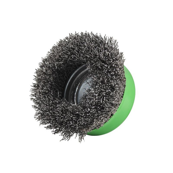 X-LOCK Wire Cup Brush 75mm M14x2, 0.30mm Stainless Steel Wire