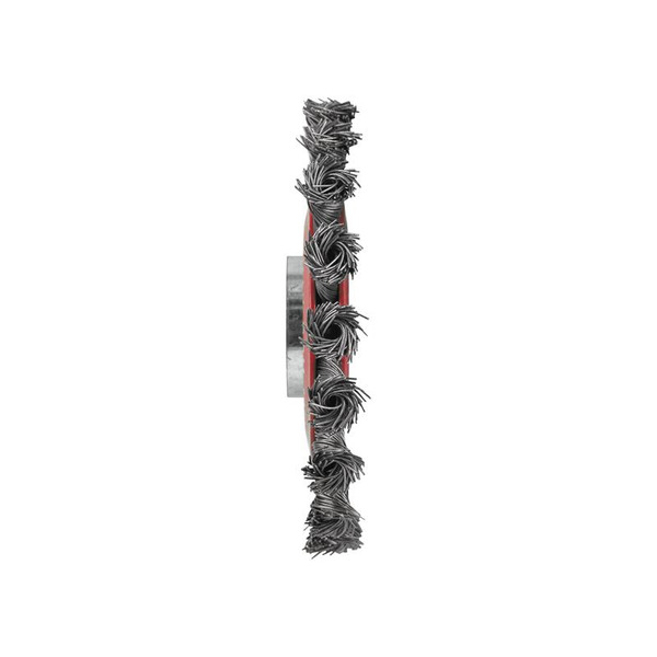 X-LOCK Conical Wire Brush 115mm M14x2, 0.50mm Steel Wire