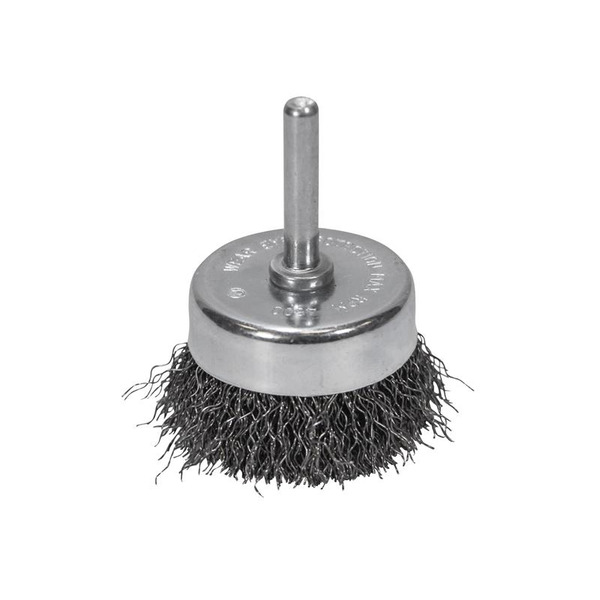 Faithfull Wire Cup Brush 50mm x 6mm Shank, 0.30mm Wire