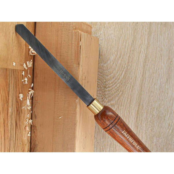 HSS Turning Chisel 15mm Diamond Point Scraper