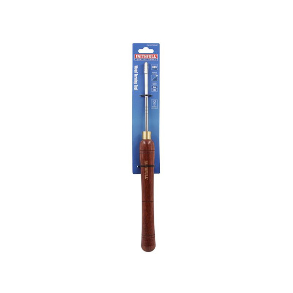 Faithfull FAIWCTROU8F FSC HSS Turning Chisel Spindle Gouge 8mm