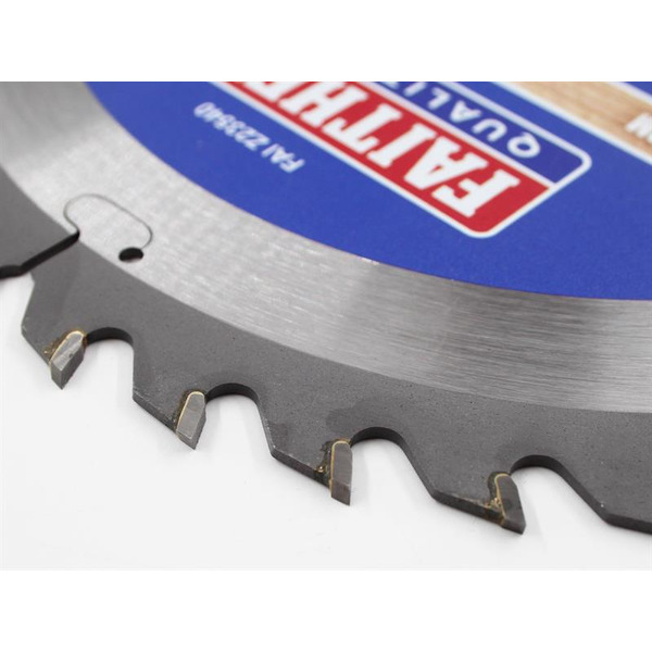 Faithfull FAIZ23540 TCT Circular Saw Blade 235 x 35mm x 40T POS