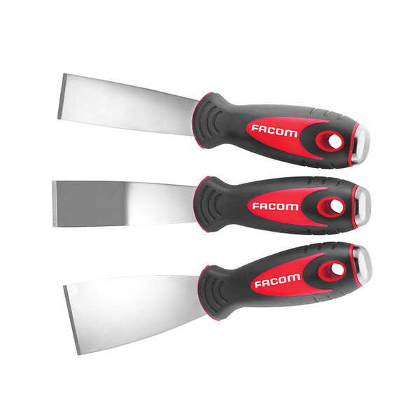 Facom Stainless Steel Scrapers Set of 3