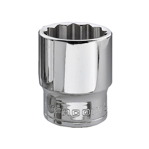 Facom Bi-Hexagon Socket 3/8in Drive 13mm