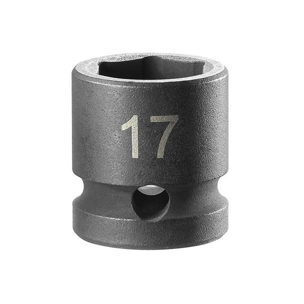Facom 6-Point Stubby Impact Socket 1/2in Drive 17mm