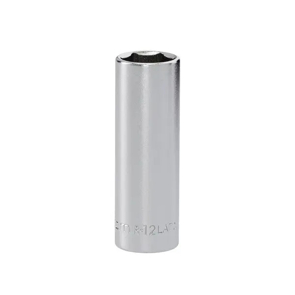 Facom FCMR12LAT R.12LAT 6 Point Deep Socket 1/4in Drive 12mm