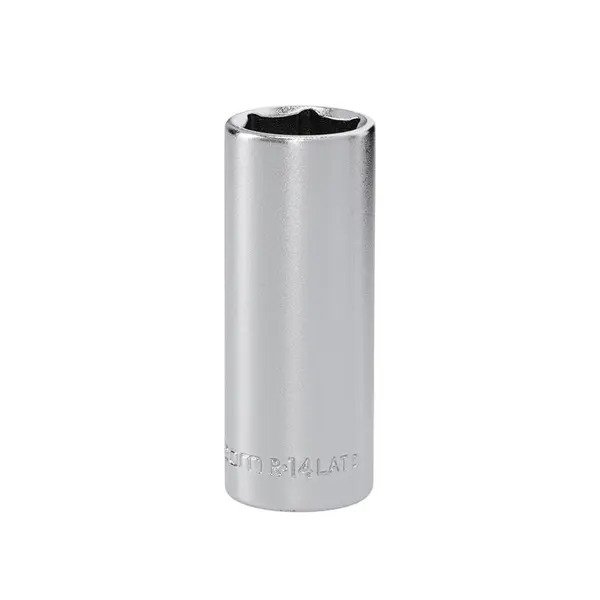 Facom FCMR14LAT R.14LAT 6 Point Deep Socket 1/4in Drive 14mm