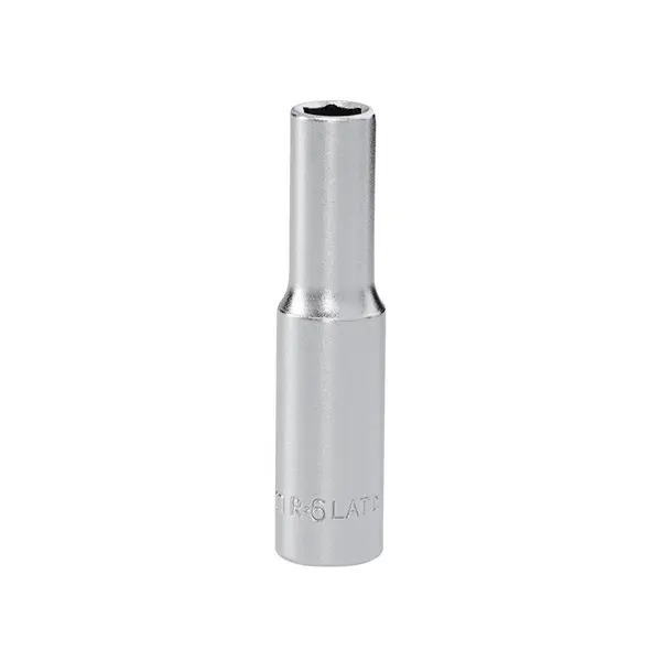Facom FCMR6LAT R.6LAT 6 Point Deep Socket 1/4in Drive 6mm