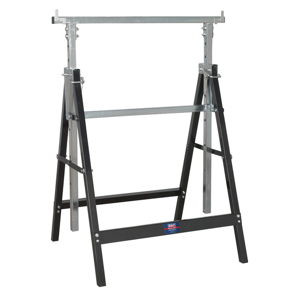 Sealey FDT32 Fold Down Telescopic Trestle 200kg Capacity - Pair