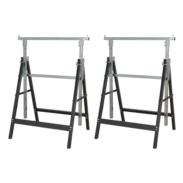 Sealey FDT32 Fold Down Telescopic Trestle 200kg Capacity - Pair