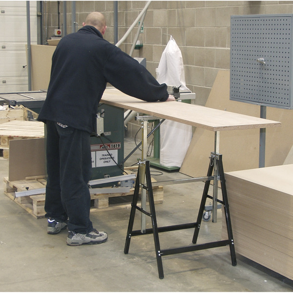 Sealey FDT32 Fold Down Telescopic Trestle 200kg Capacity - Pair