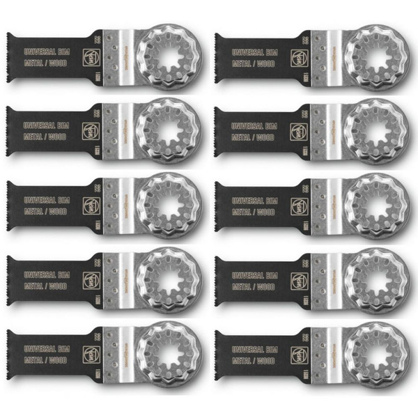 FEIN 63502222240 E-CUT UNIVERSAL SAW BLADE- 222 Pack Of 10 -  StarlockPlus Mount