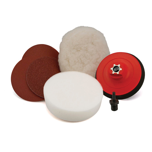 FLE88005 Flexipads World Class Sanding & Polishing Kit M14 & 6mm GRIP®
