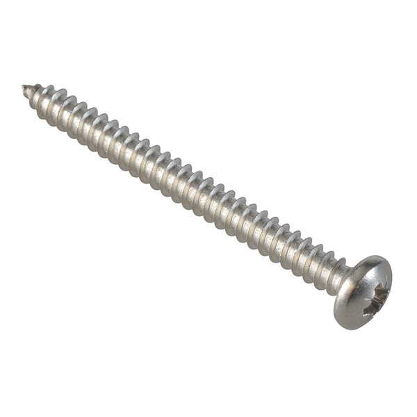 Self-Tapping Screw Pozi Compatible Pan Head SS 2in x 10 ForgePack 8