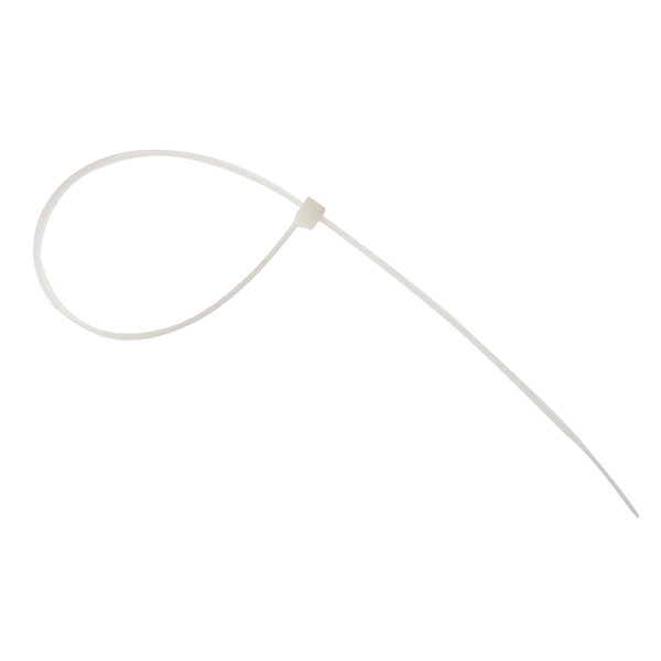 Cable Tie Natural/Clear 4.8 x 368mm (Bag 100)