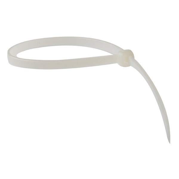 Cable Tie Natural/Clear 4.8 x 300mm (Bag 100)