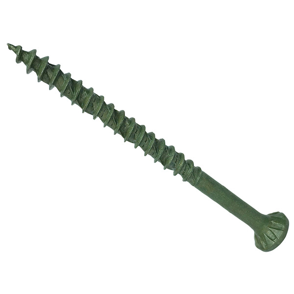 ForgeFast TORX® Compatible Decking Screws CSK Green 4.5x75 T25 Tub 400
