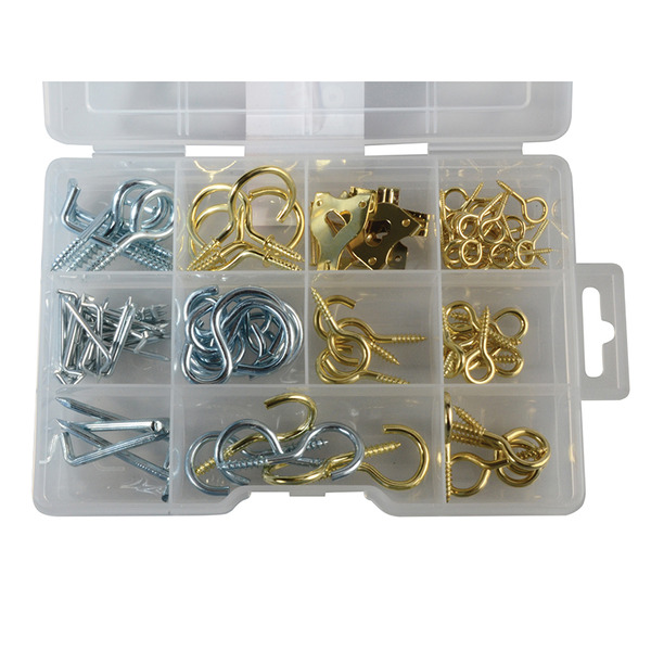 Hook & Screw Eye ForgePack Kit, 102 Piece