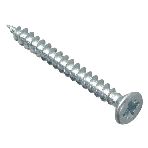 Multi-Purpose Pozi Compatible Screw CSK ST ZP 4.0 x 40mm Forge Pack 20