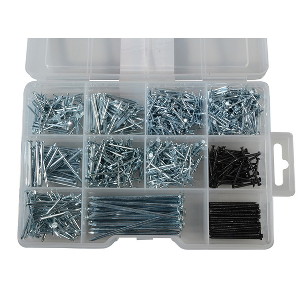 Assorted Nail Kit ForgePack Kit, 1200 Piece