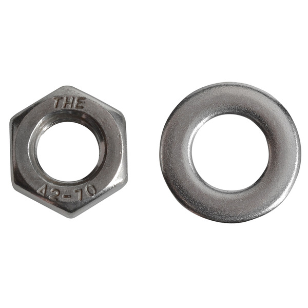 Hexagonal Nuts & Washers A2 Stainless Steel M8 ForgePack 12