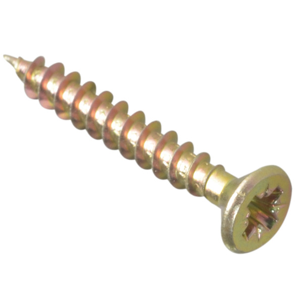 Multi-Purpose Pozi Compatible Screw CSK ST ZYP 4.0 x 35mm Box 200