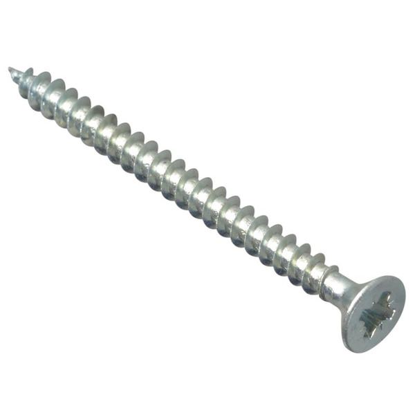 Multi-Purpose Pozi Compatible Screw CSK ST ZP 4 x 50mm Box 200