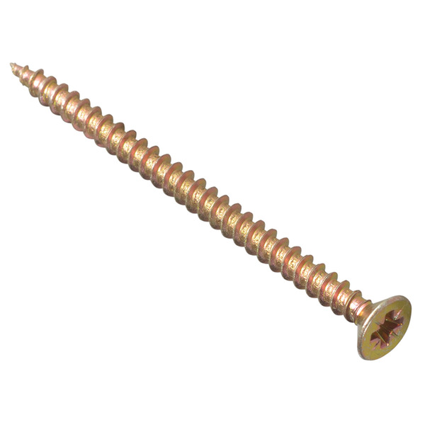Multi-Purpose Pozi Compatible Screw CSK ST ZYP 4.5 x 60mm Box 100