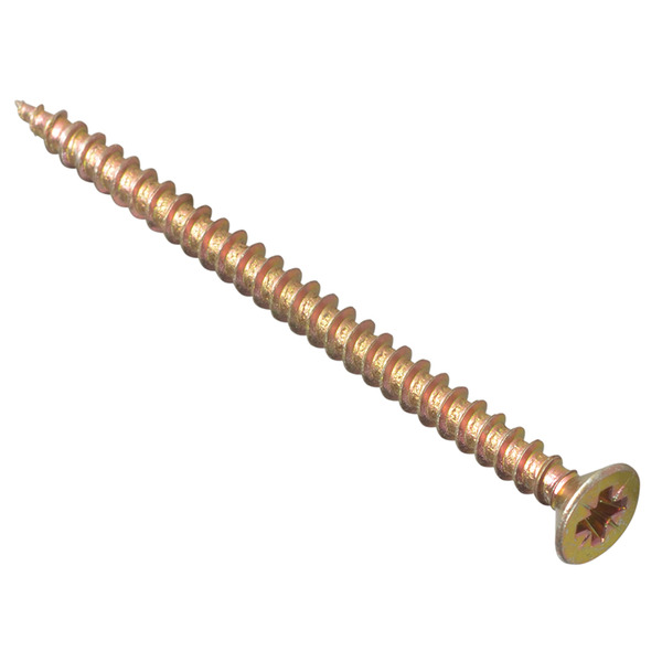 Multi-Purpose Pozi Compatible Screw CSK ST ZYP 4.0 x 60mm Box 200