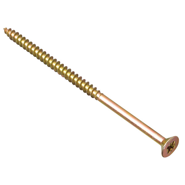 Multi-Purpose Pozi Compatible Screw CSK ST ZYP 5.0 x 100mm Box 100