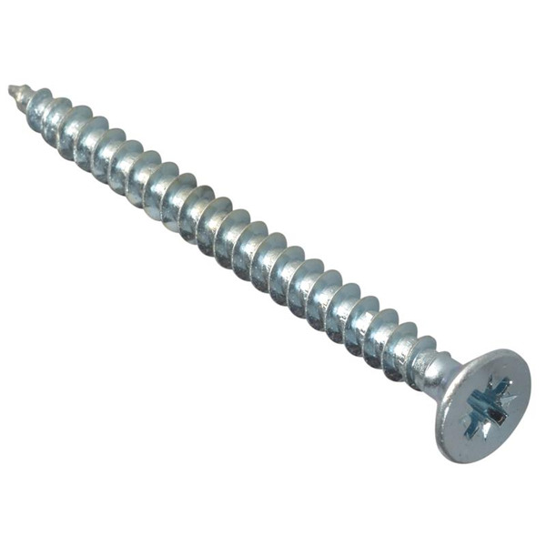 Multi-Purpose Pozi Compatible Screw CSK ST ZP 5 x 60mm Box 100