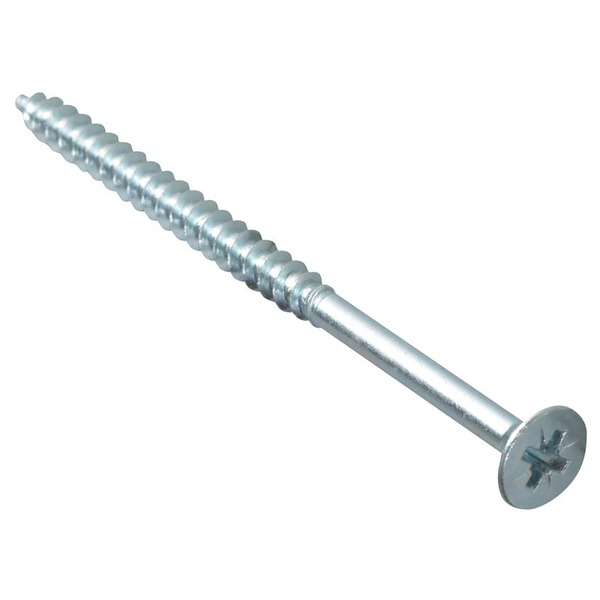 Multi-Purpose Pozi Compatible Screw CSK ST ZP 5 x 80mm Box 100
