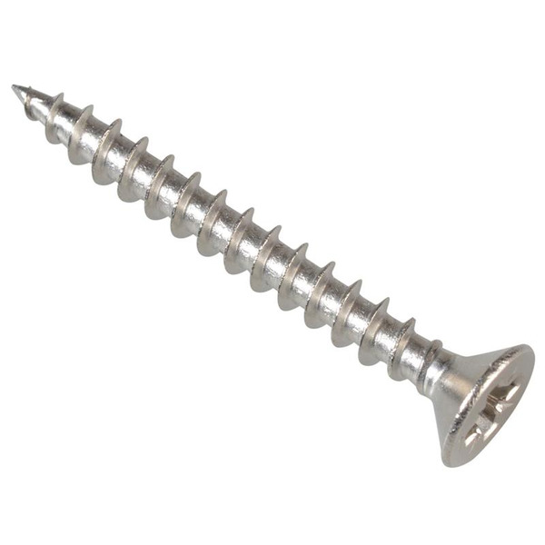Multi-Purpose Pozi Compatible Screw CSK ST S/Steel 3.5 x 30mm Box 200