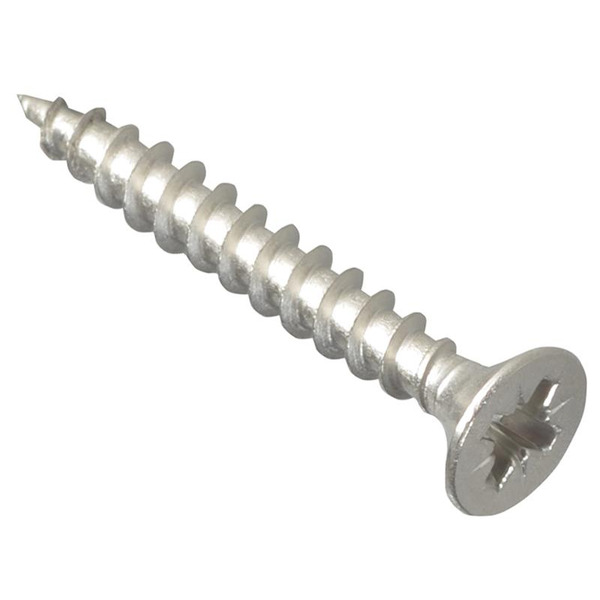 Multi-Purpose Pozi Compatible Screw CSK ST S/Steel 4.0 x 30mm Box 200