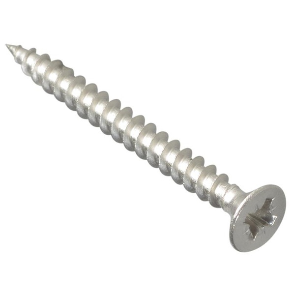 Multi-Purpose Pozi Compatible Screw CSK ST S/Steel 4.0 x 40mm Box 200