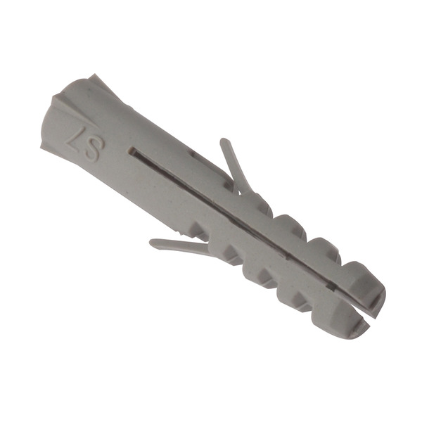 Nylon Wall Plug Rimless M8 x 40mm Bag 100