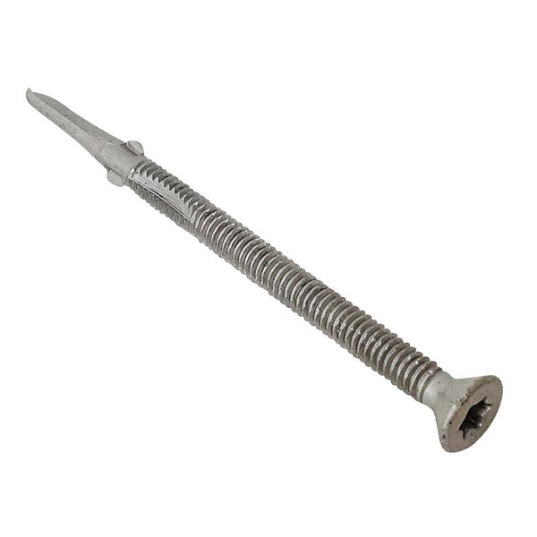 TechFast Timber to Steel CSK/Wing Screw No.3 Tip 5.5 x 60mm Box 100