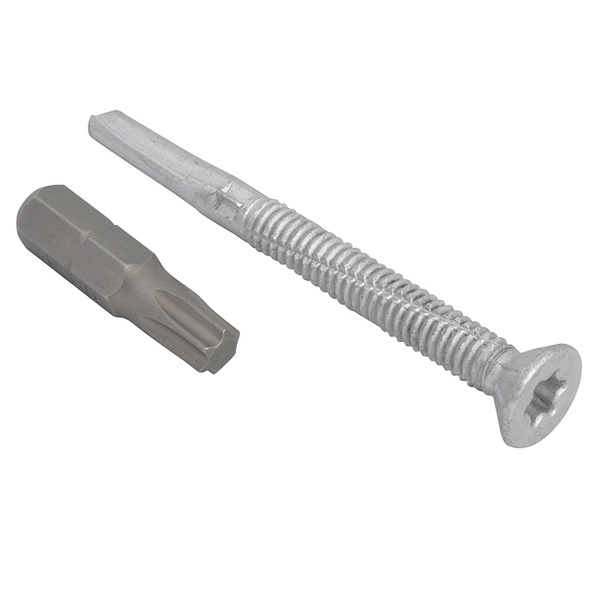TechFast Roofing Screw Timber - Steel Heavy Section 5.5 x 60mm Pack 100