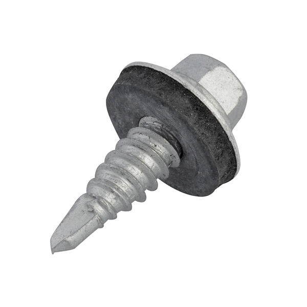 TechFast Hex Head Stitching Screw Self-Drill 6.3 x 22mm Pack 100