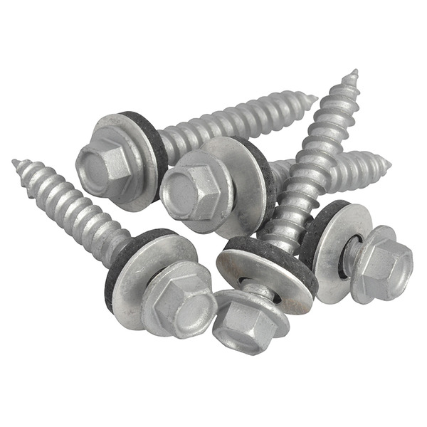 TechFast Hex Head Screw Sheet to Timber 6.3 x 45mm Pack 100