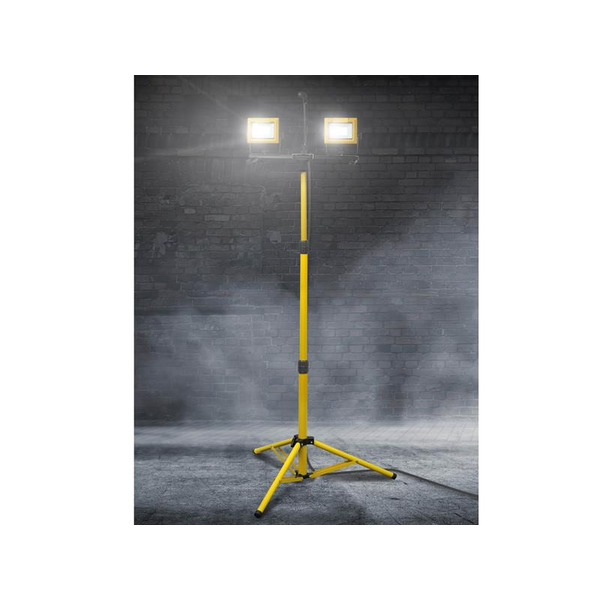 LED Twin Tripod Site Light 70W 240V