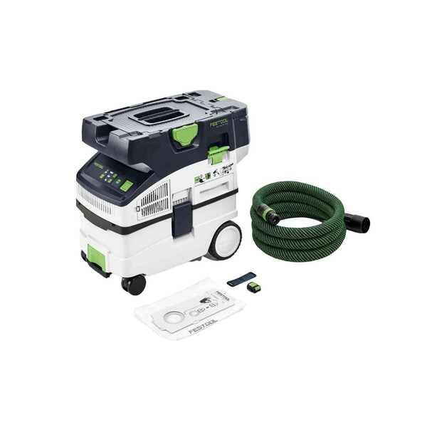 Festool Cordless mobile dust extractor CTMC MIDI I-Basic