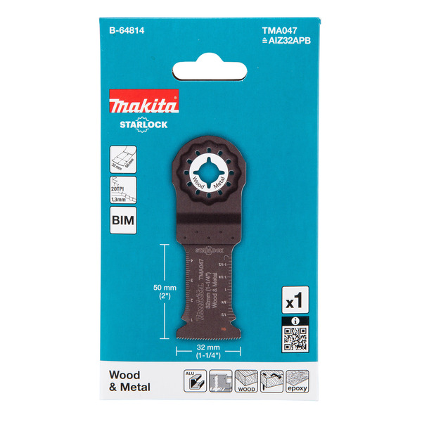 Makita B-64814 Multi Tool Blade 32mm TMA047
